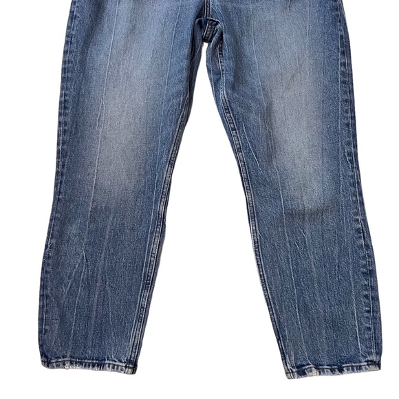 Abercrombie & Fitch Size 31/12 Blue Boho Casual High Rise Mom Denim Jeans - Picture 4 of 11